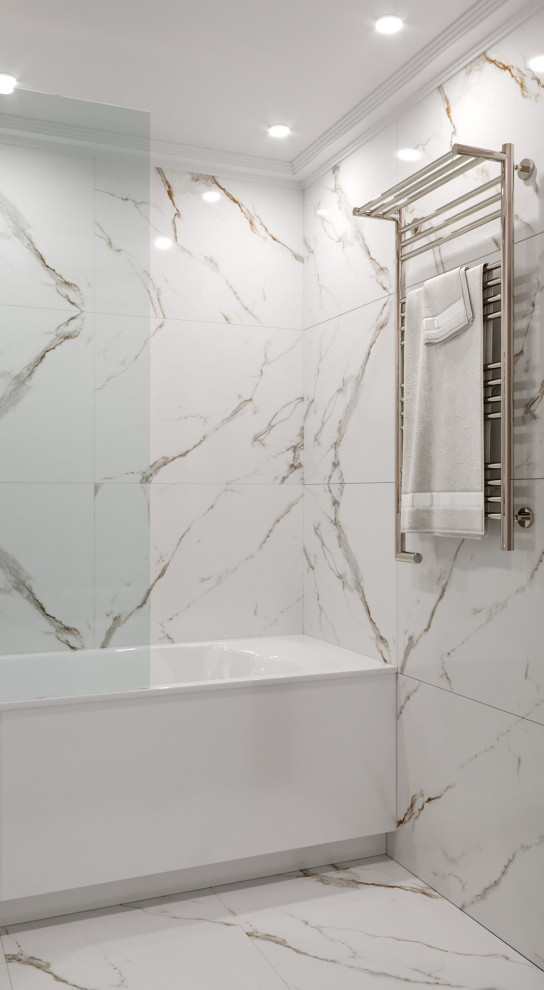 Дизайн проект квартиры "Пудра"