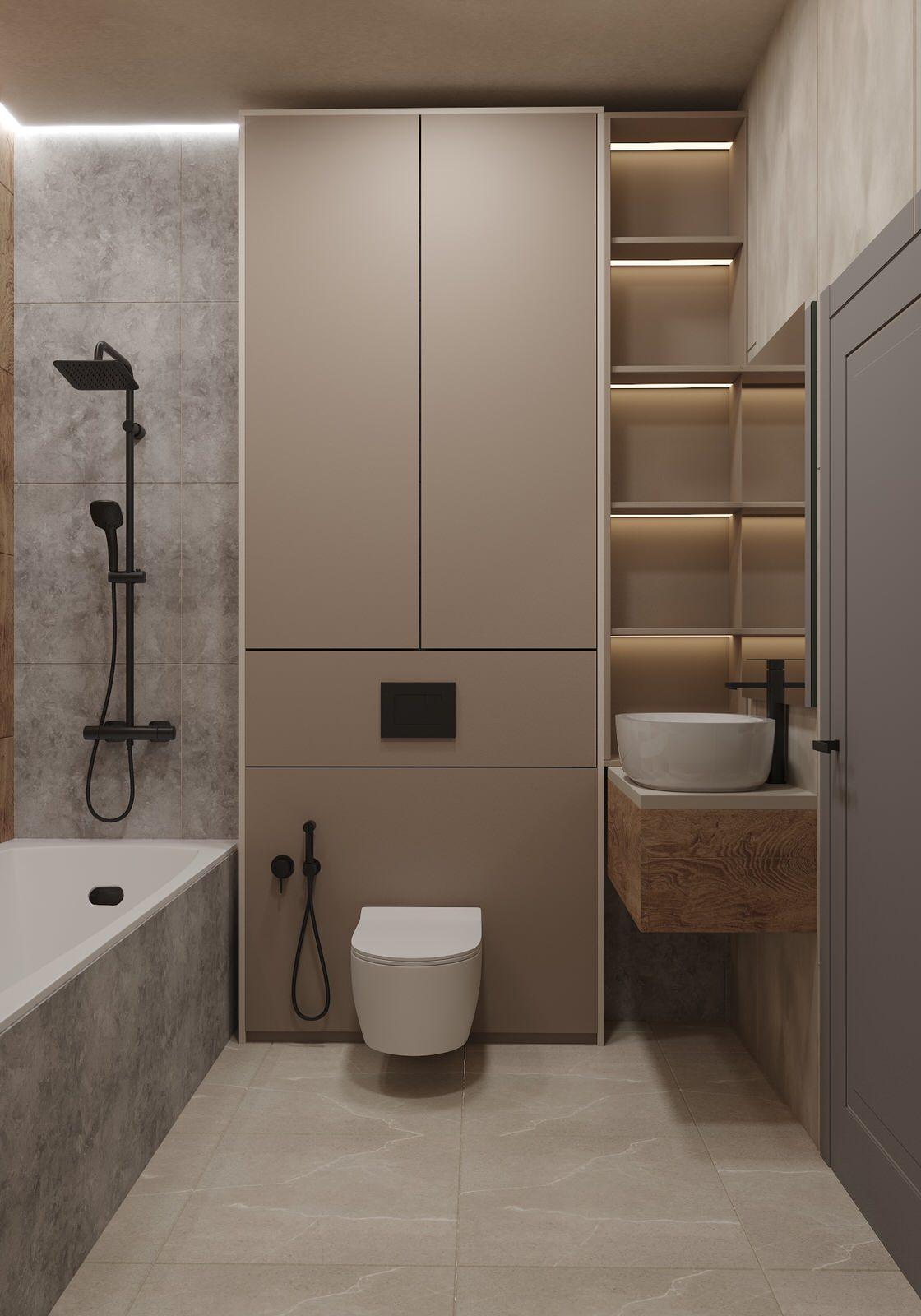 Двухуровневая квартира в Курске