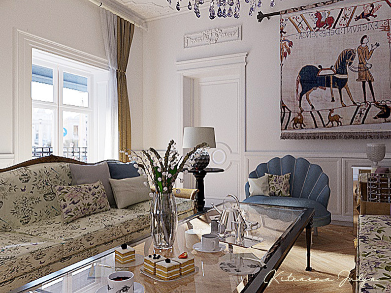 Обложка проекта: французская классика