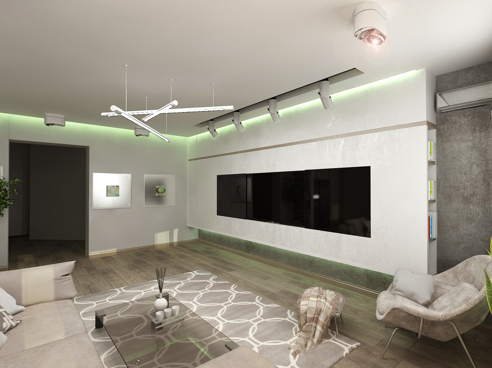 Проект  квартиры в стиле минимализм