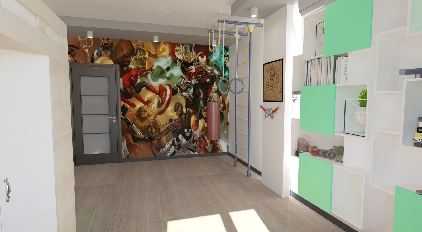 Трехкомнатная квартира