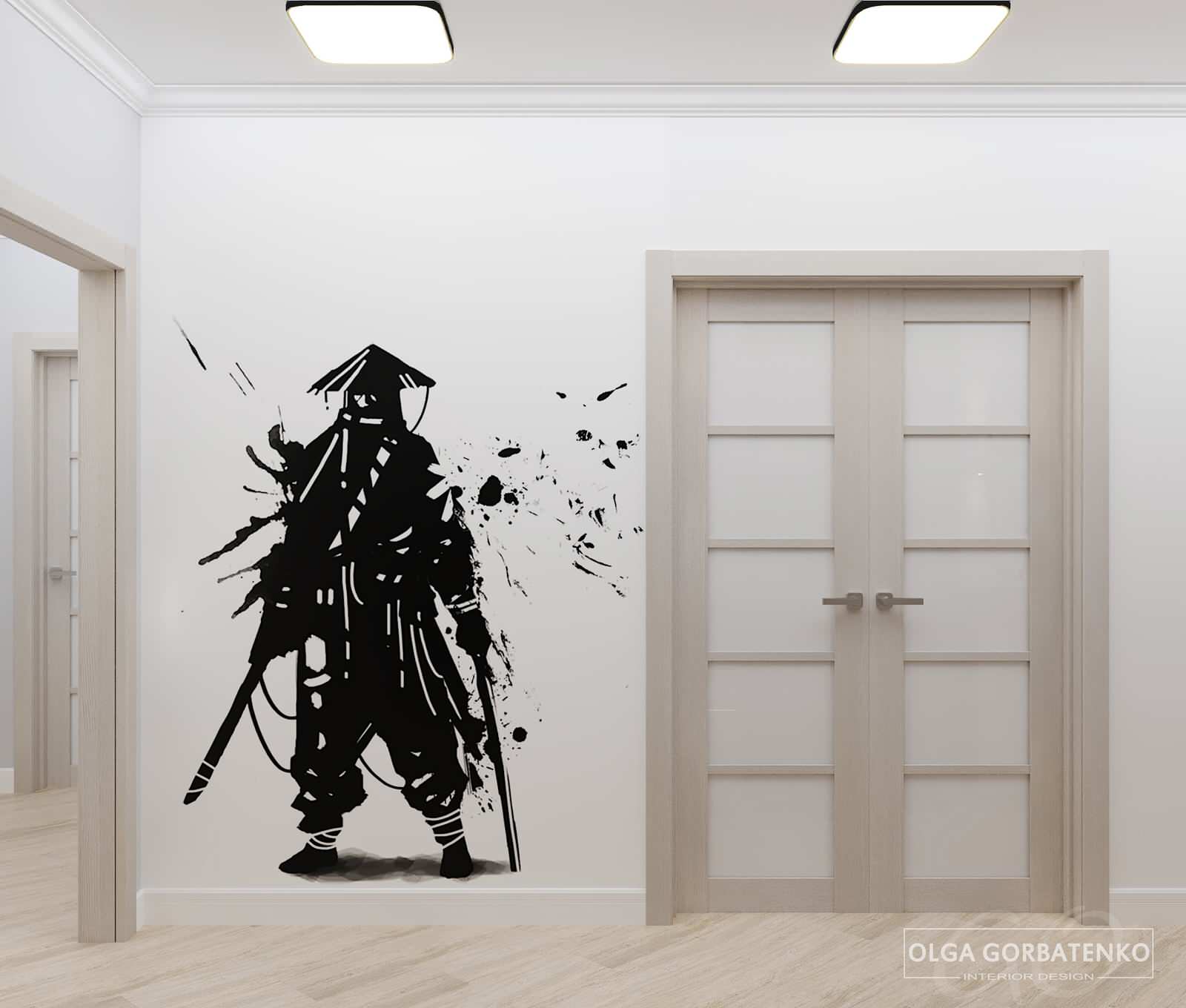 Прихожая с японским акцентом