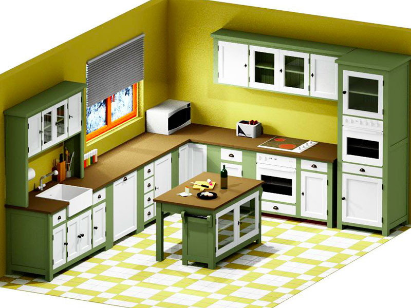 Обложка проекта: кухни в стиле прованс 3