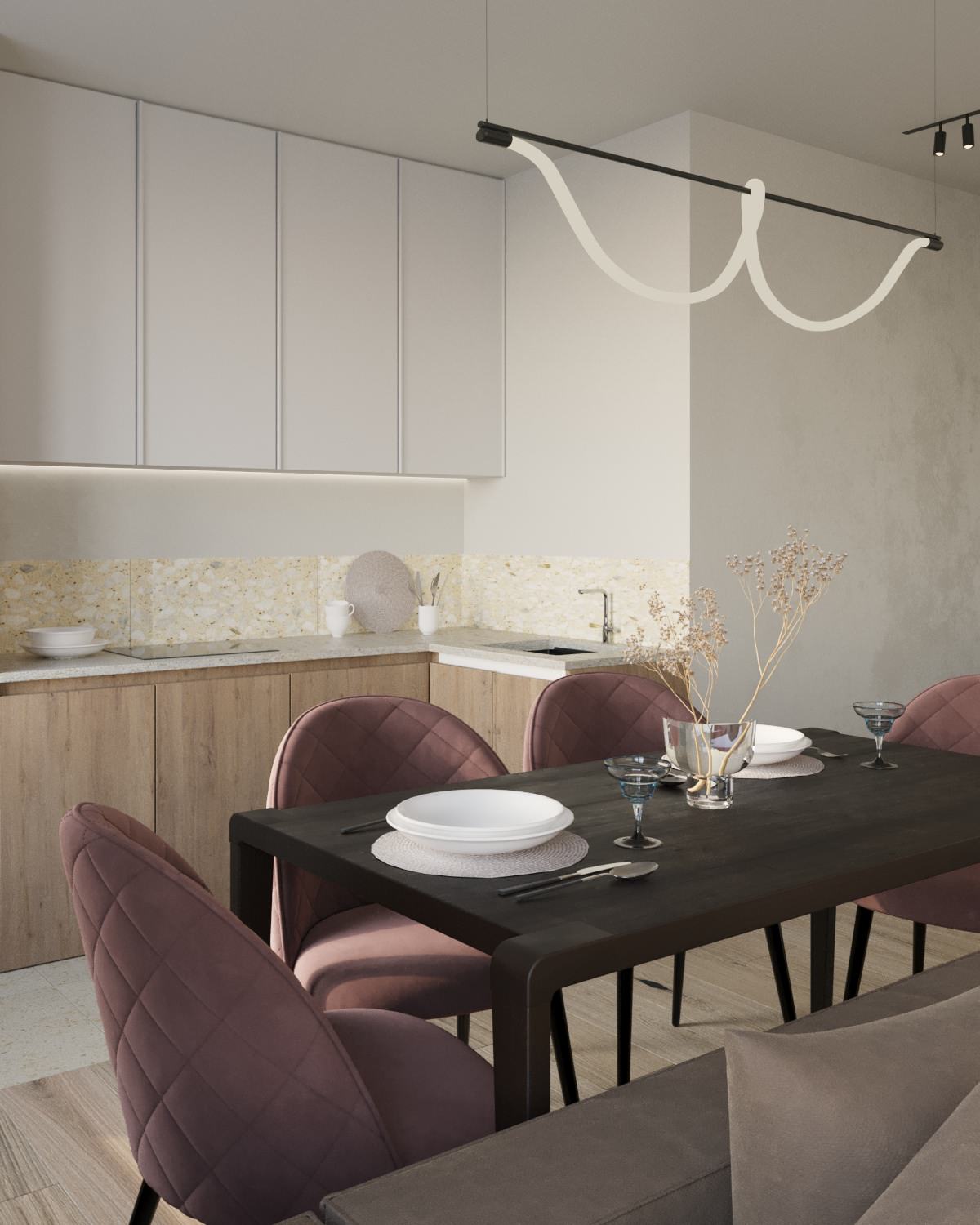 Кухня-гостиная