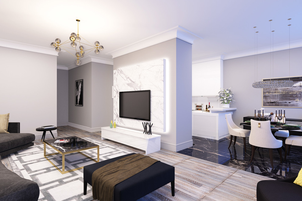 Обложка проекта: Квартира в современном стиле в Алматы