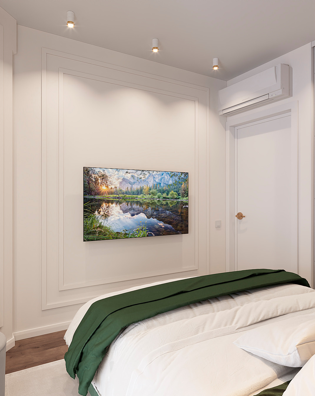 Дизайн-проект двухкомнатной квартиры с кухней-гостиной