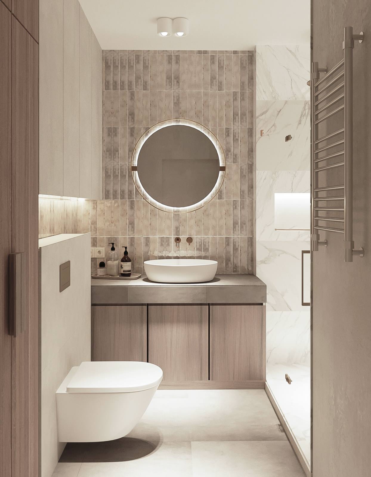 Studio apartment in Moscow