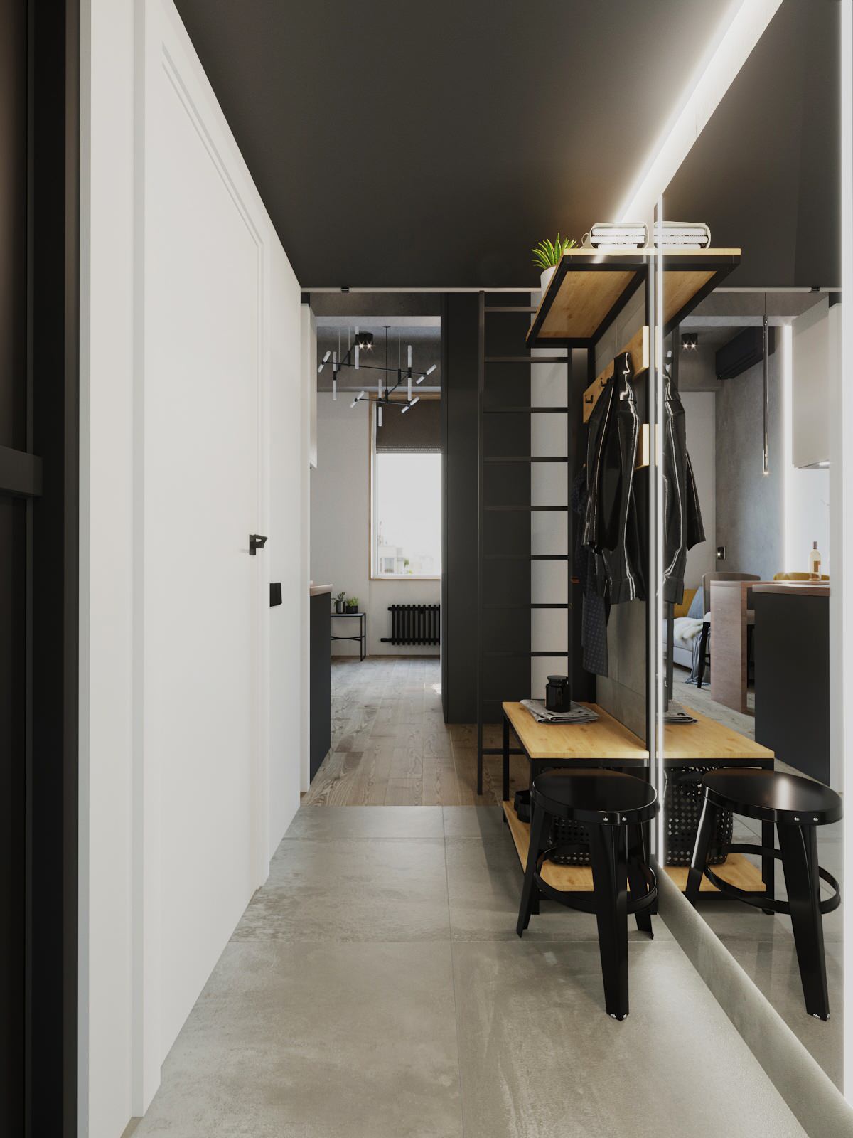 Мини апартаменты в ЖК "Loft FM" вариант 2