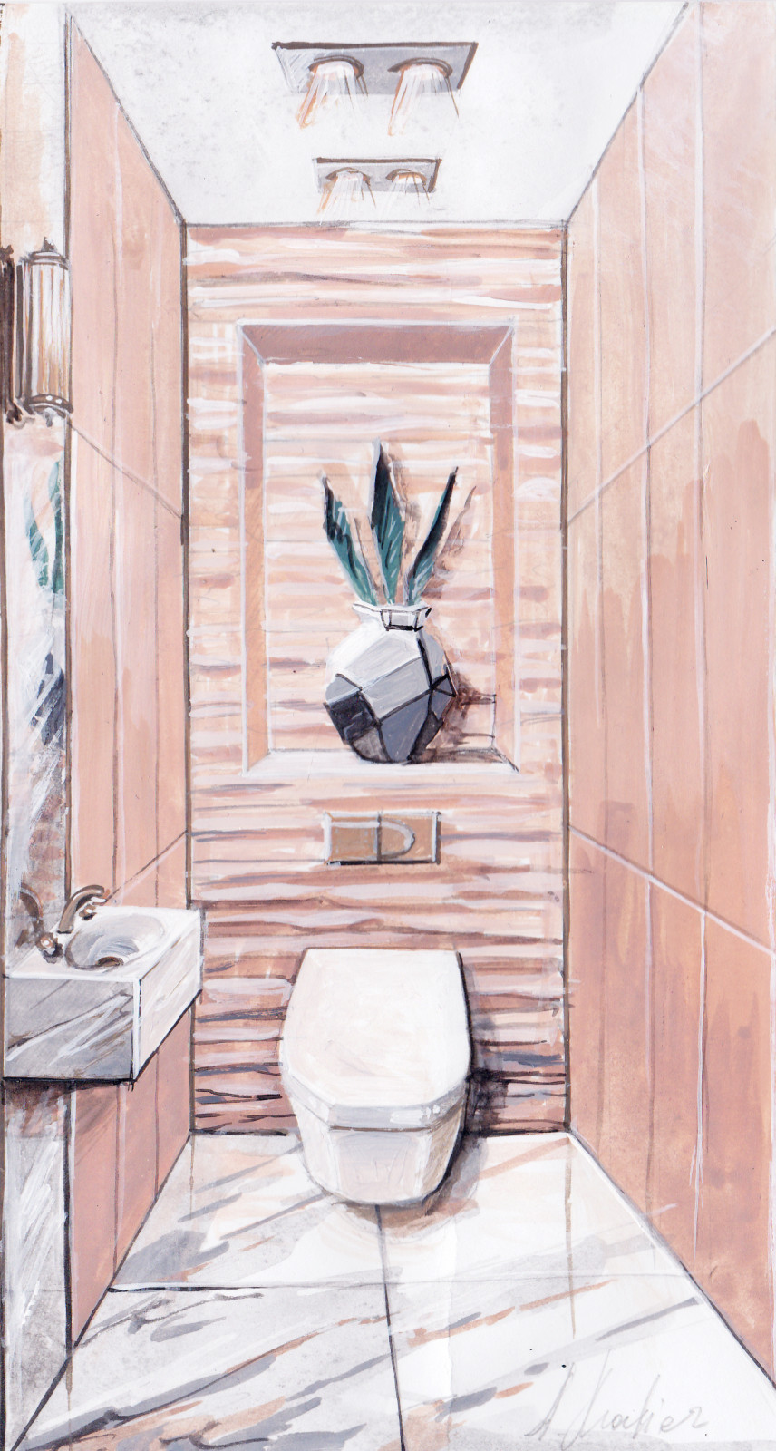 ШИК Клубный дом на Басманной 74 м2