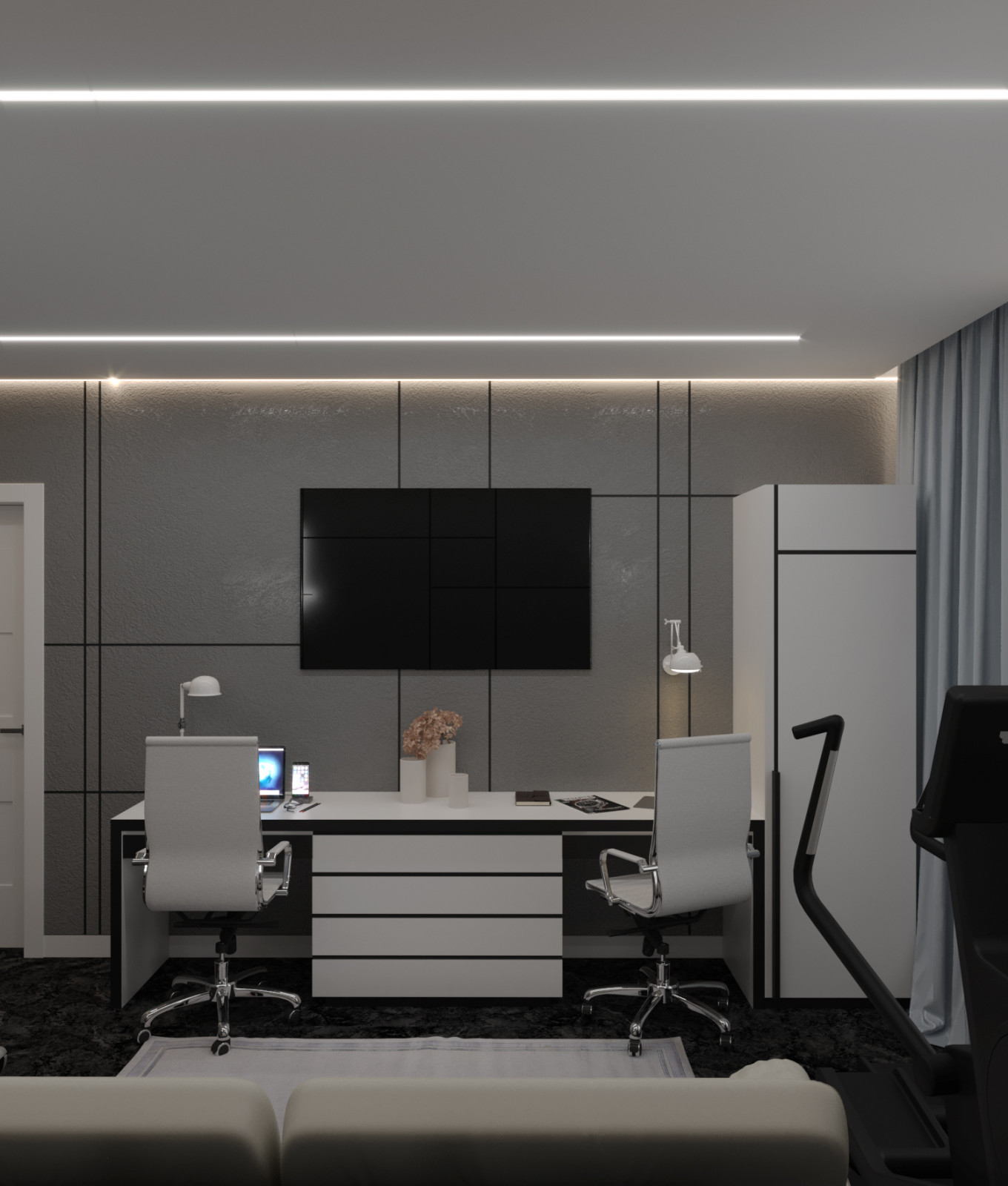 Black&White, проект квартиры