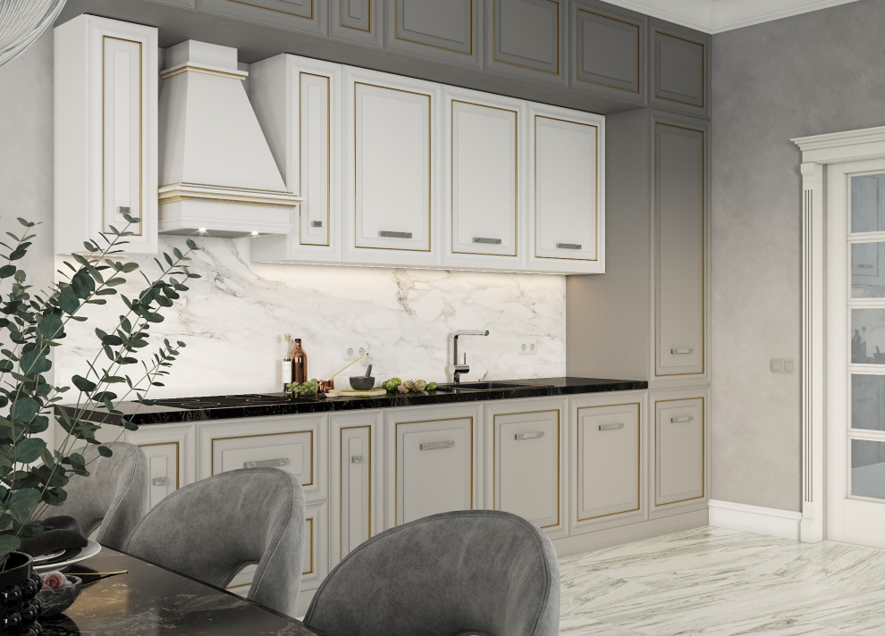 Обложка проекта: Визуализация кухни частного дома