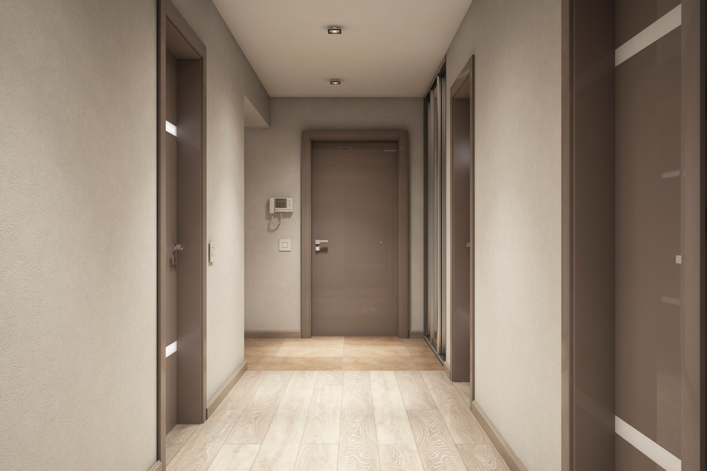 68м2. Квартира для молодой семьи в современном стиле. г. Киров.ул.Пролетарская