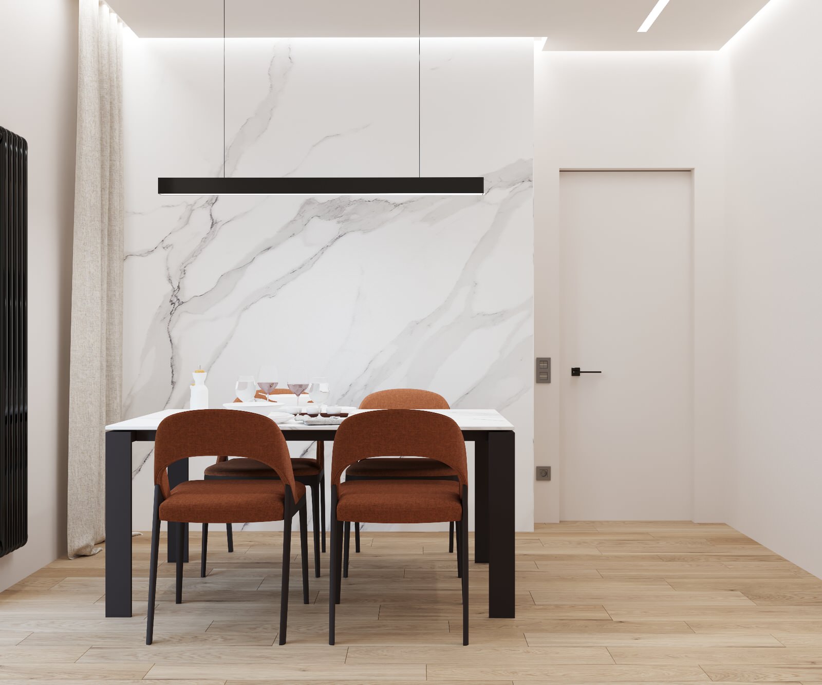 3х комнатная квартира для двоих