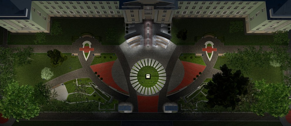 Эскизный проект благоустройства сквера у НТИ НИЯУ МИФИ Новоуральск.