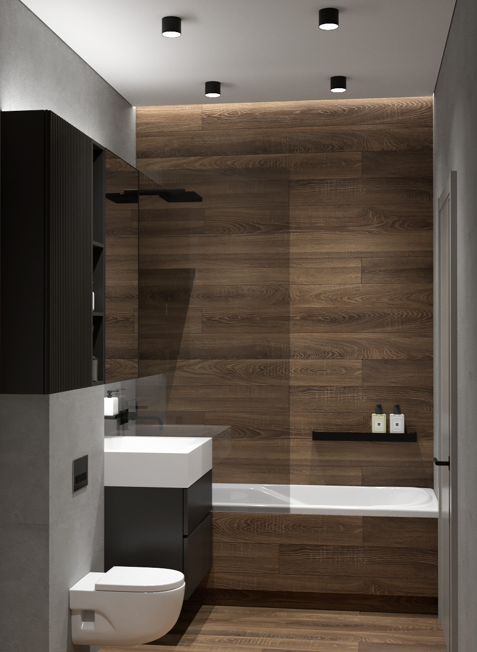 Двухкомнатная квартира S-65 м2