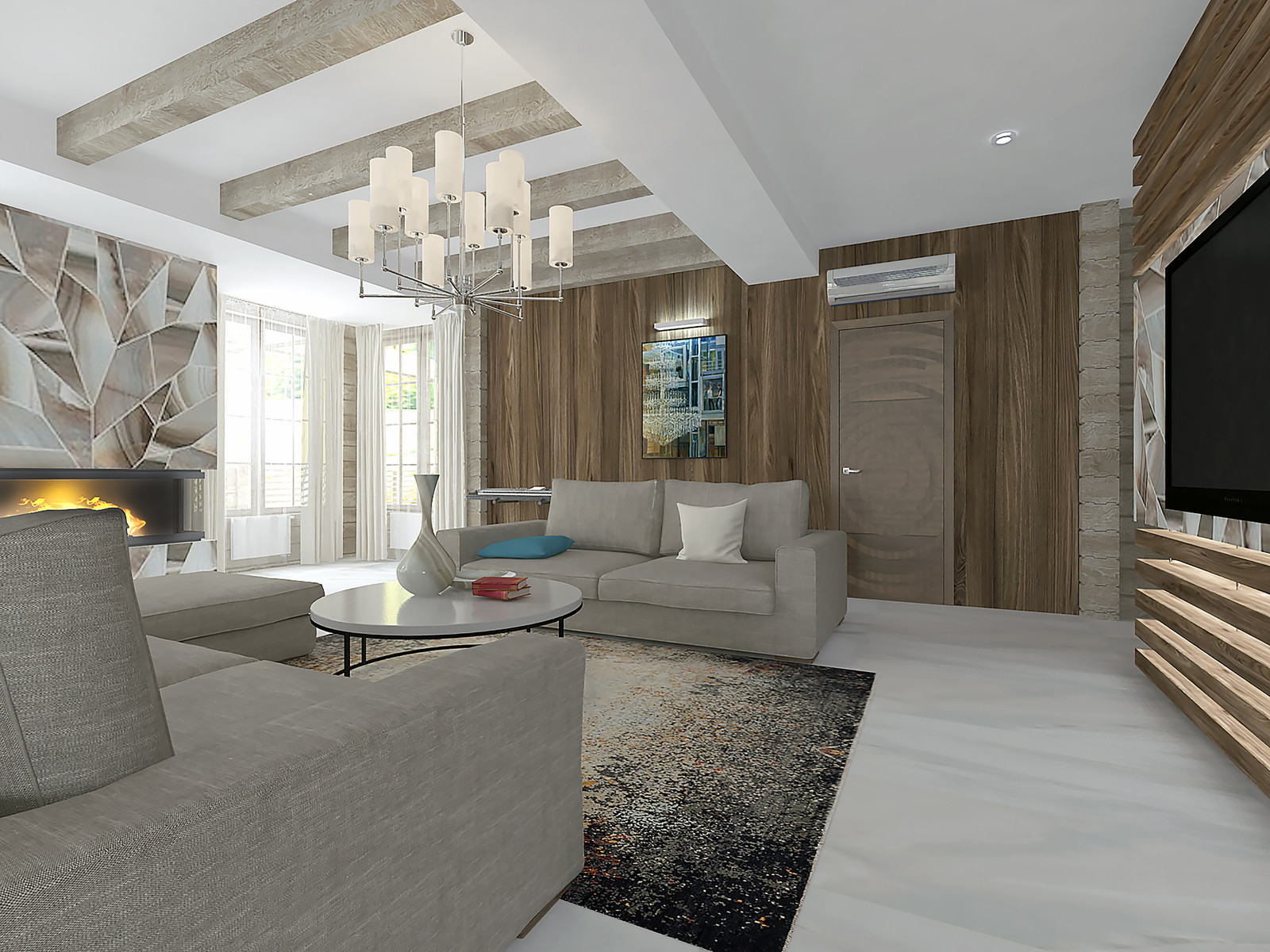 Обложка проекта: Дом из бруса 300м2