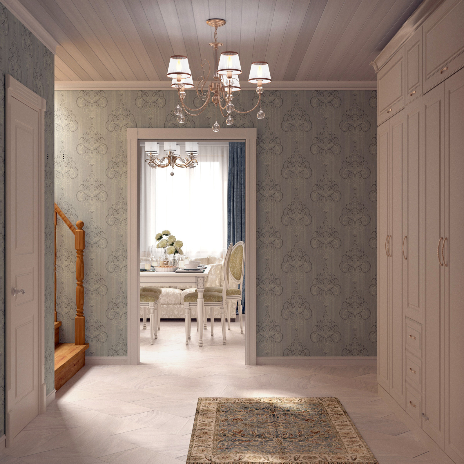 Интерьер жилого дома