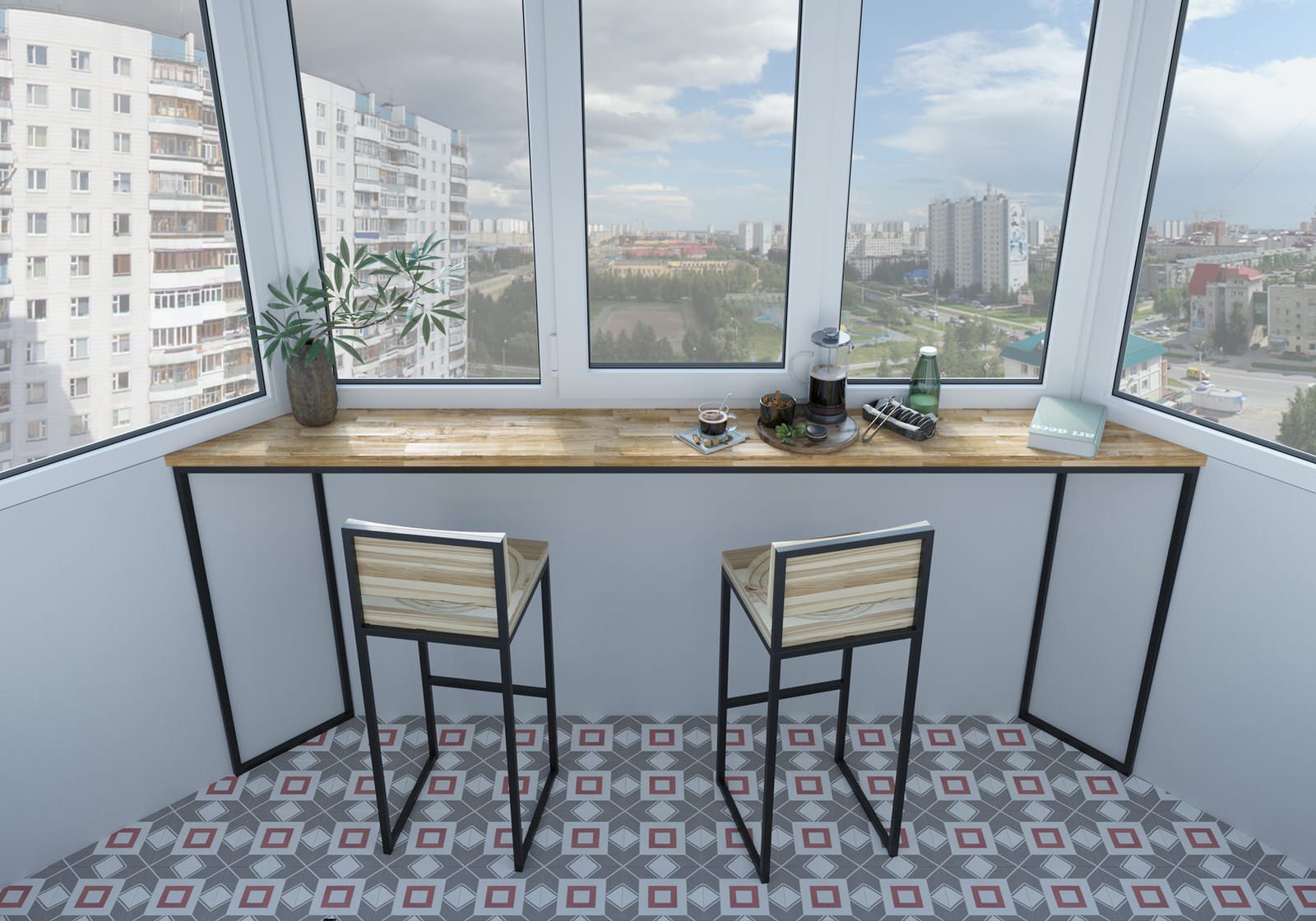 Обложка проекта: Проект двух квартир для одной семьи