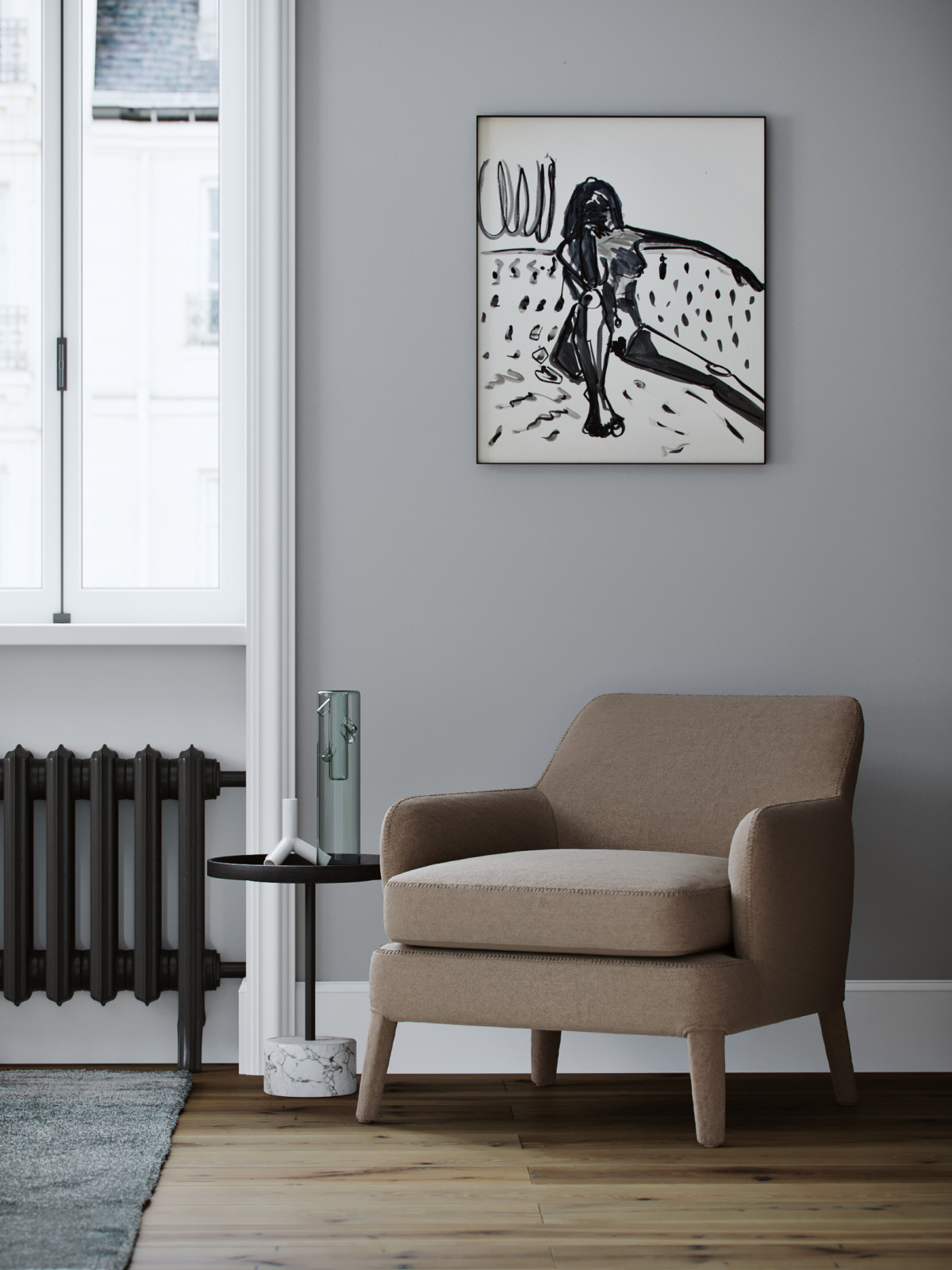 Квартира в историческом доме на ул. Остоженка