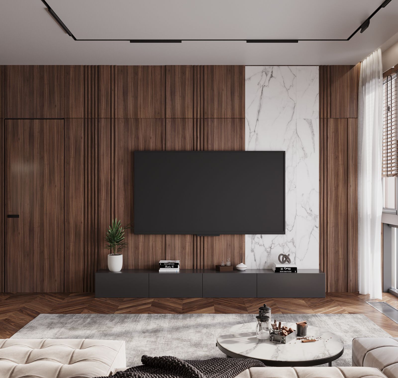 Стильная гостиная