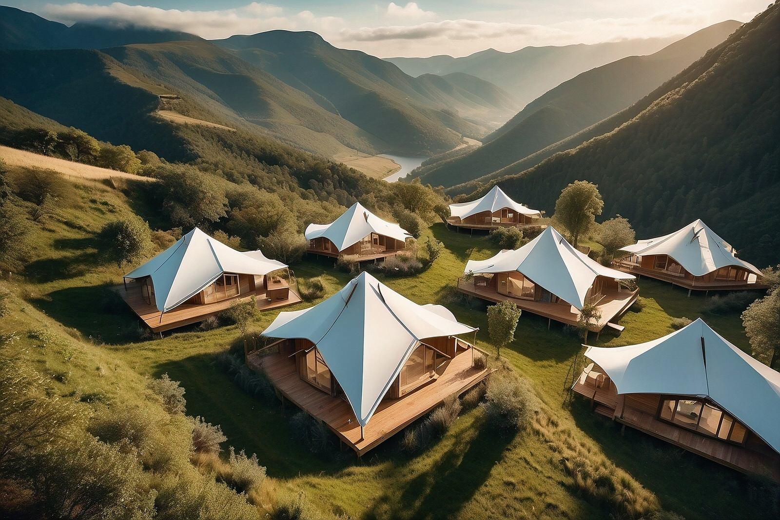 Концепция туристического глэмпинга (Сочи)