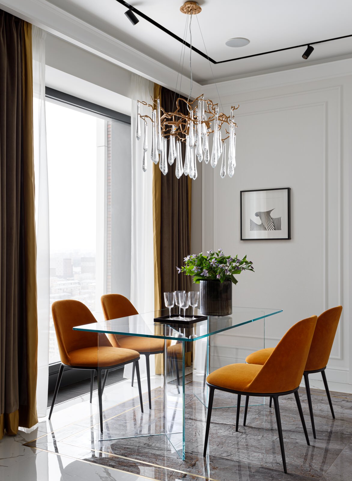 реализованный дизайн-проект в ЖК "Прайм Парк"