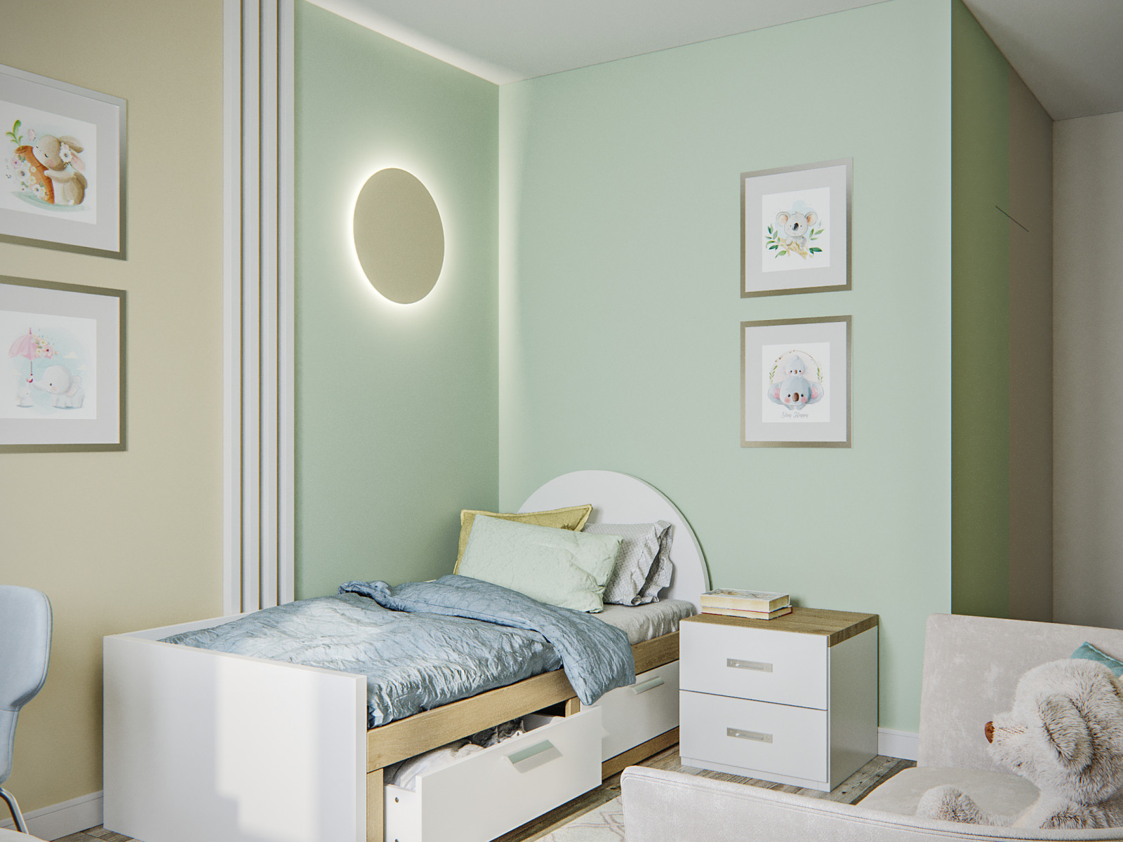 Квартира для молодой семьи творческой профессии