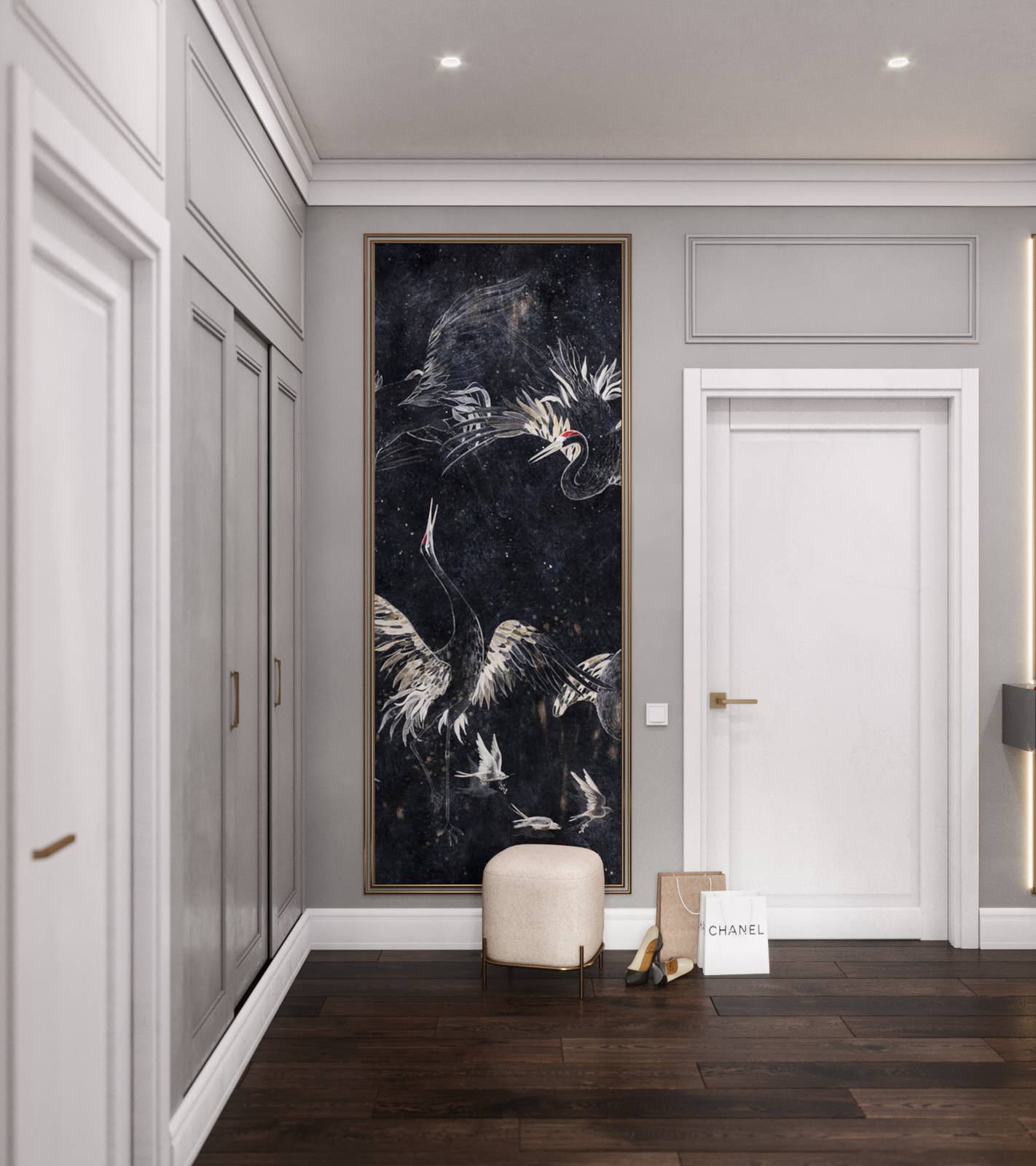 Проект интерьера квартиры в ЖК «Солнечный Олимп»