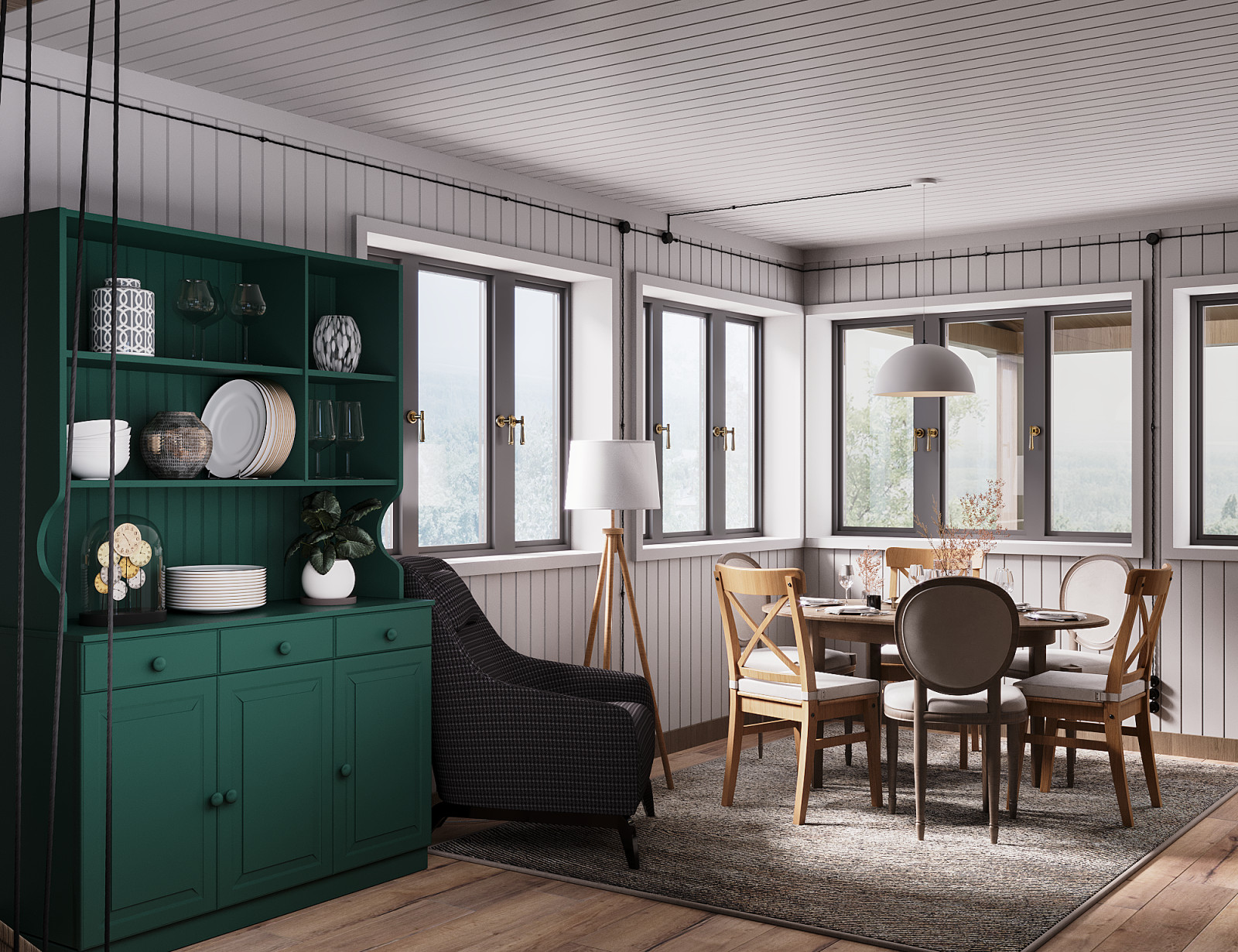 Дизайн-проект дачного дома