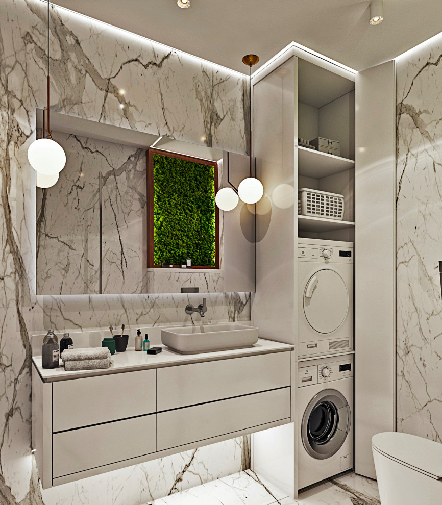 Дизайн квартиры в современном стиле в жилом квартале бизнес-класса «1147»