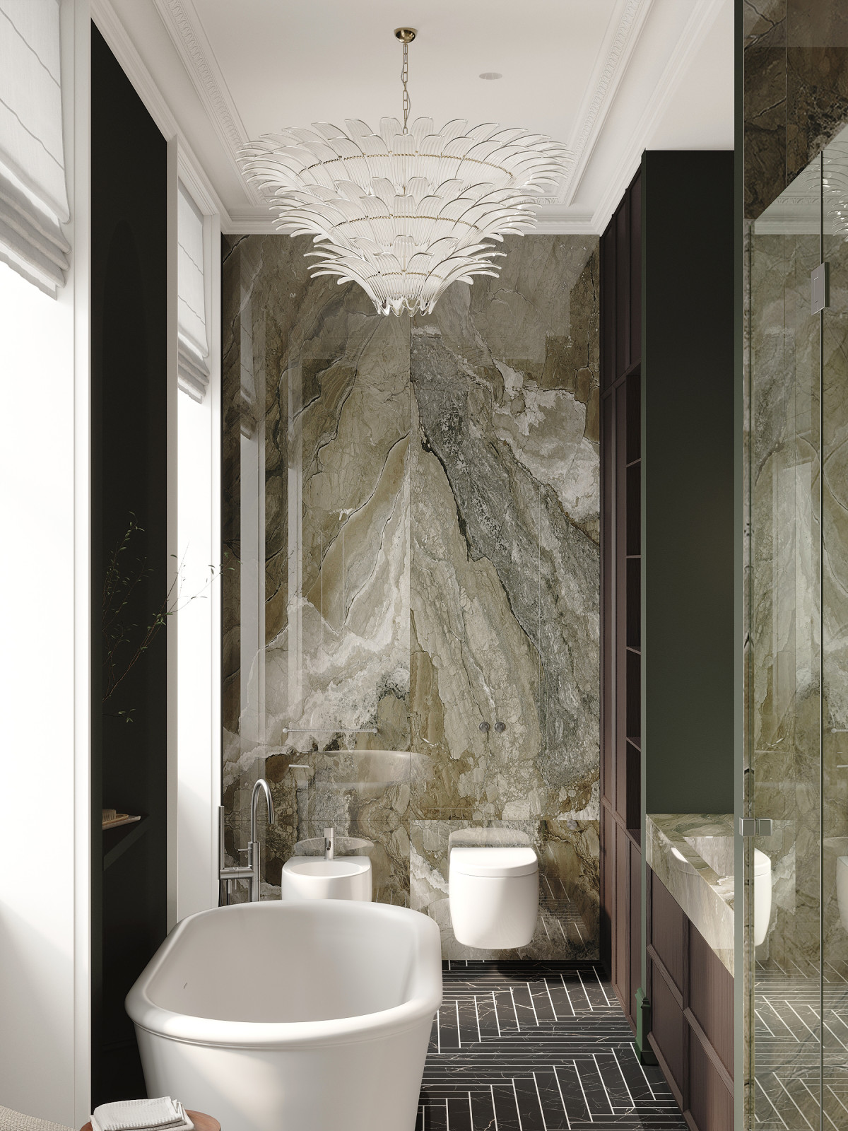 Яркая квартира с баром