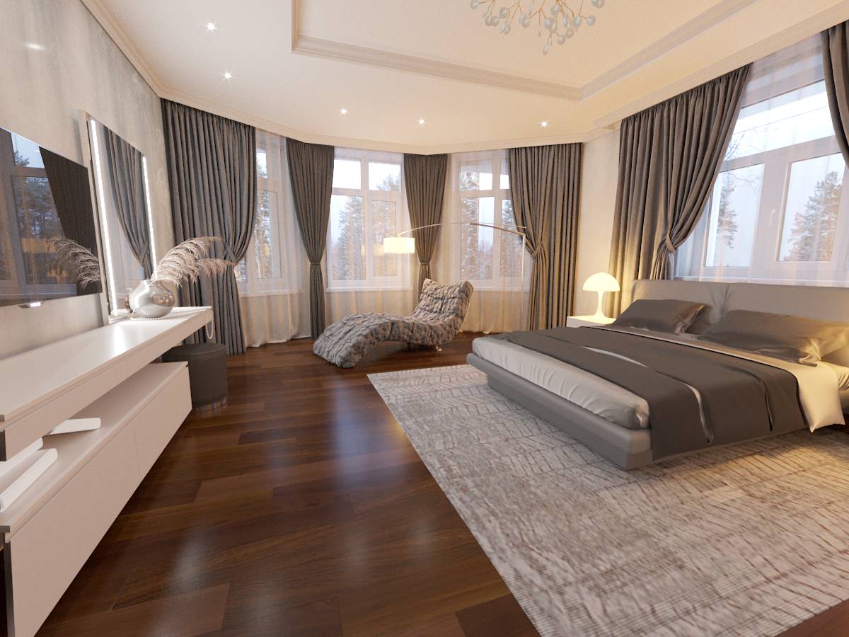 Обложка проекта: Классика. Проект в пос."Снегири" в г.Томск 2019 г.