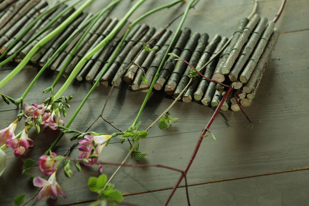 DIY: Оригинальный букет из живых цветов своими руками