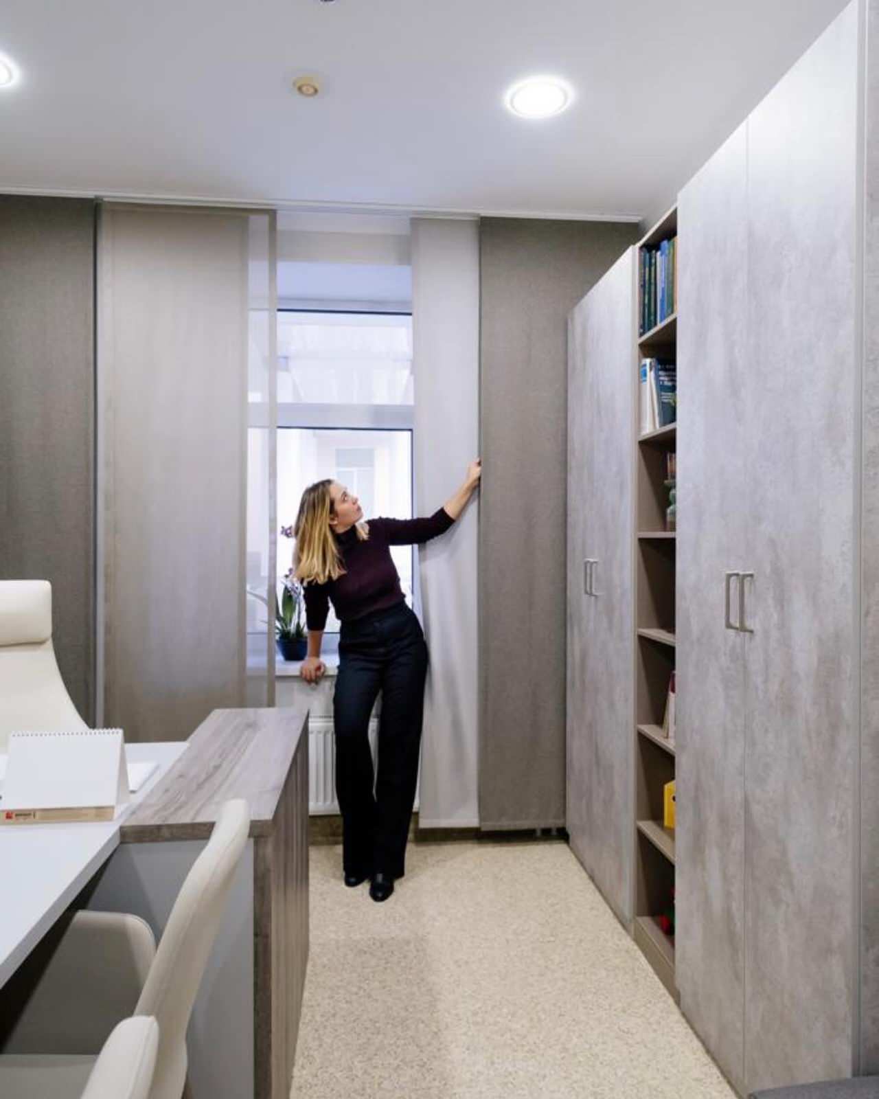 Обложка проекта: Кабинет с кухней