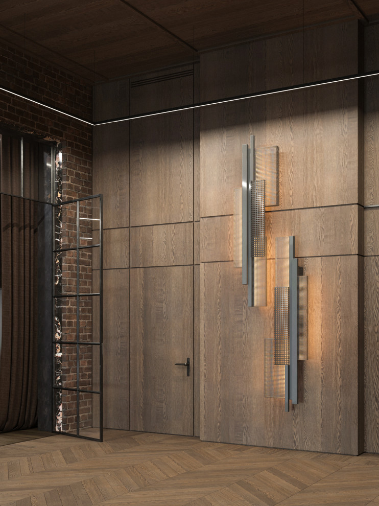 Мансарда частного жилого дома.