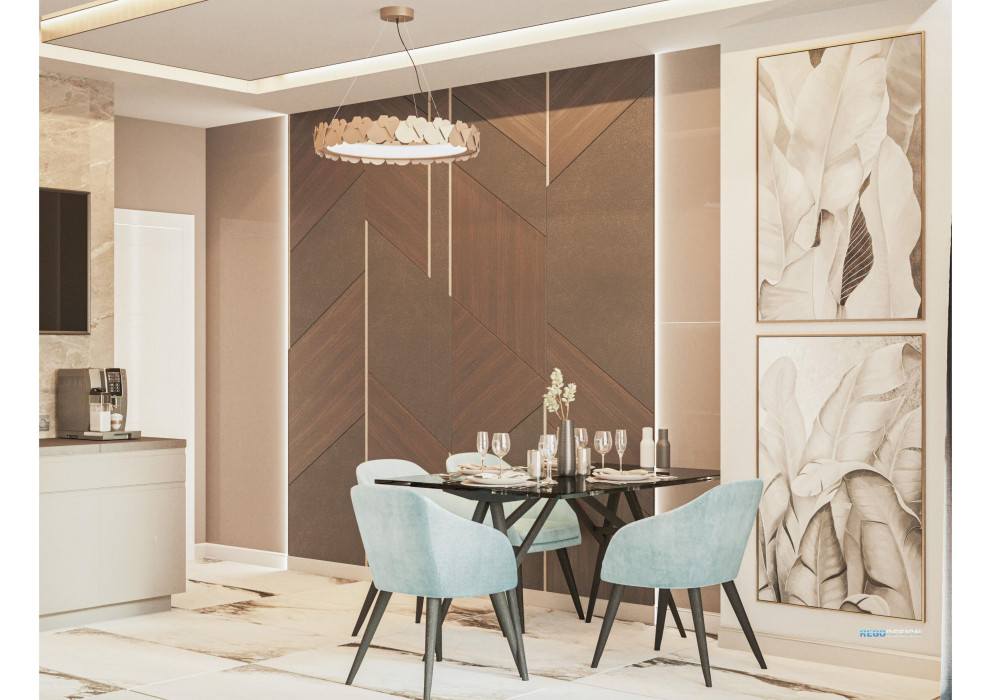 №52 ДИЗАЙН ПРОЕКТ 100 КВ.М. УЛ.МАРШАЛА БАГРАМЯНА