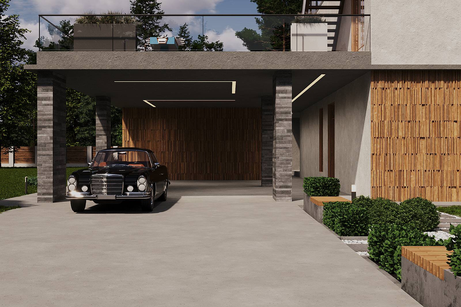 Suburban happiness