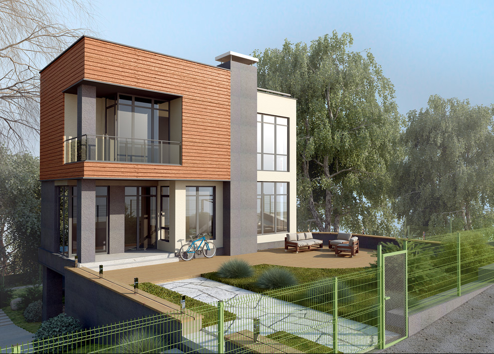 Обложка проекта: Проект современного коттеджа