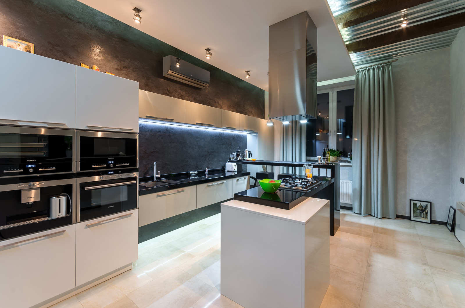 Дизайн коттеджа в стиле лофт