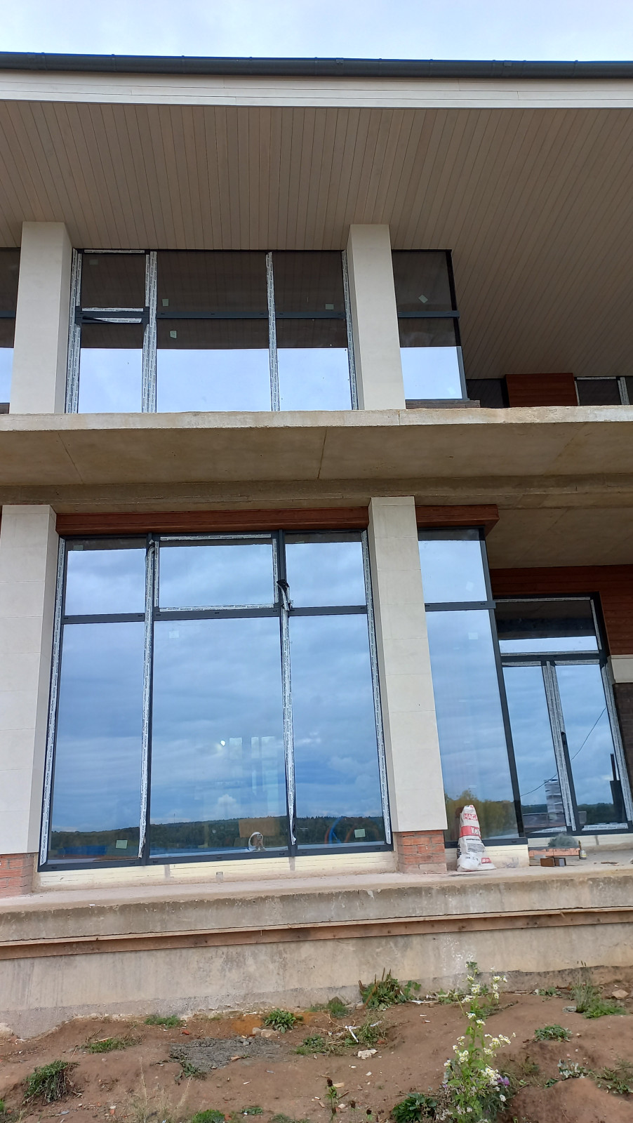 Обложка проекта: Остекление индивидуального жилого дома, КП Пятница, Московская область, Волокола