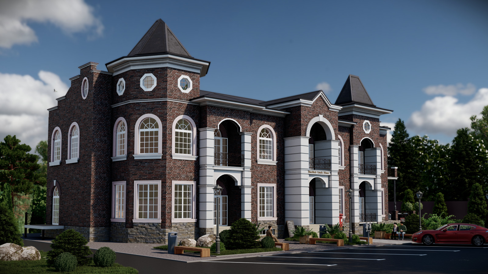 Обложка проекта: Ресторан "Azov street"