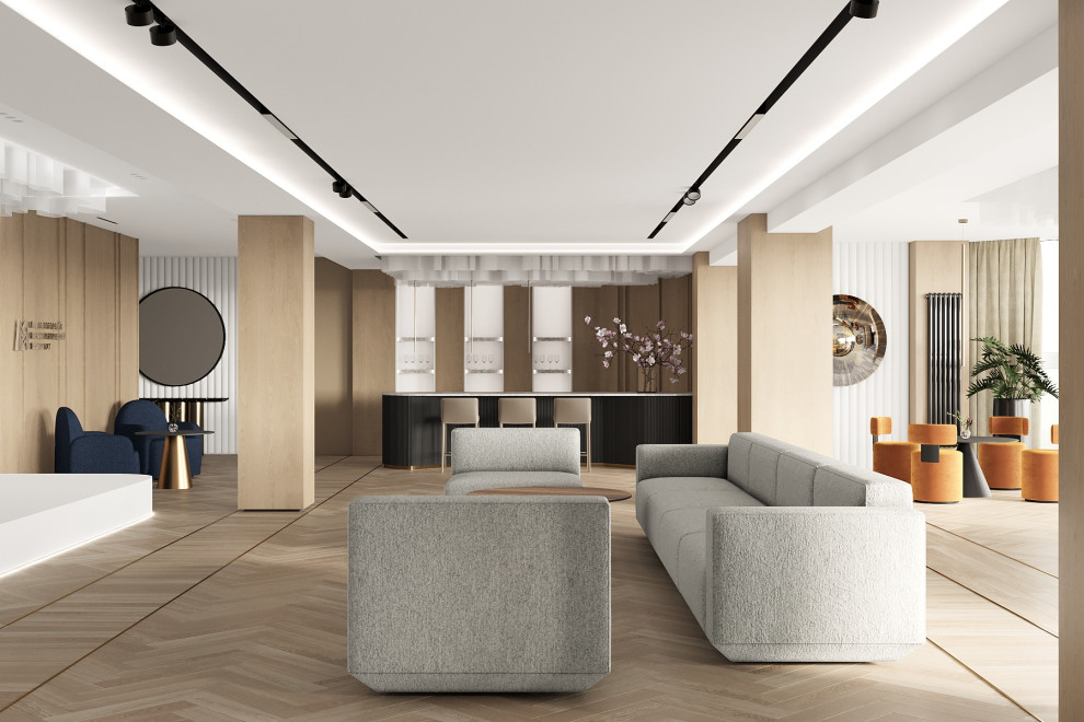 Обложка проекта: Дизайн проект банкетного зала