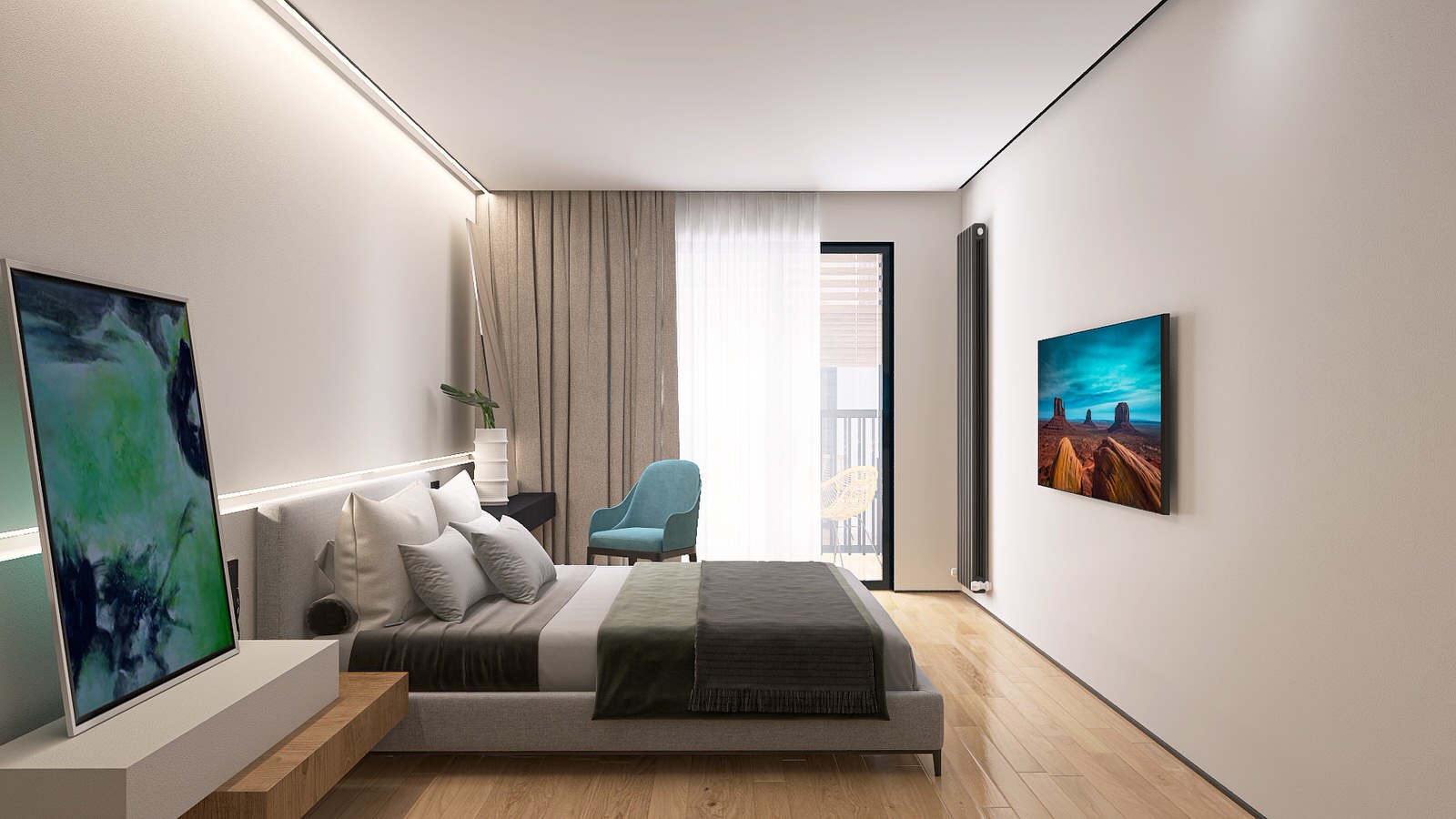 квартира в стиле минмализм