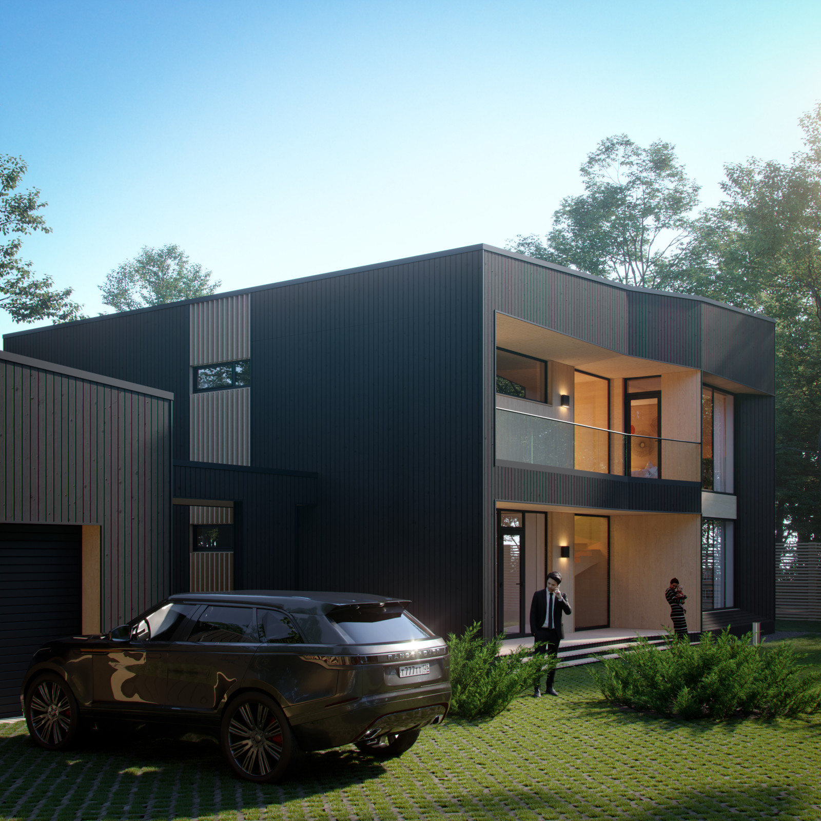 Частный жилой дом в пригороде Ставрополя