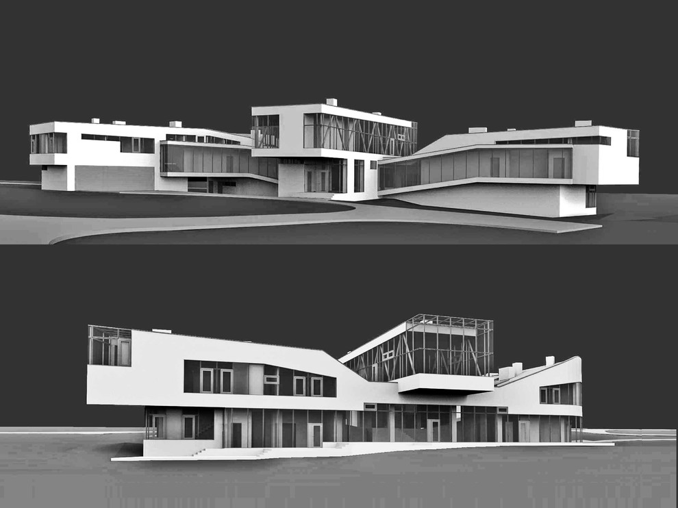 Индивидуальны жилой дом в коттеджном поселке «Пчелка», на берегу Икшинского водо