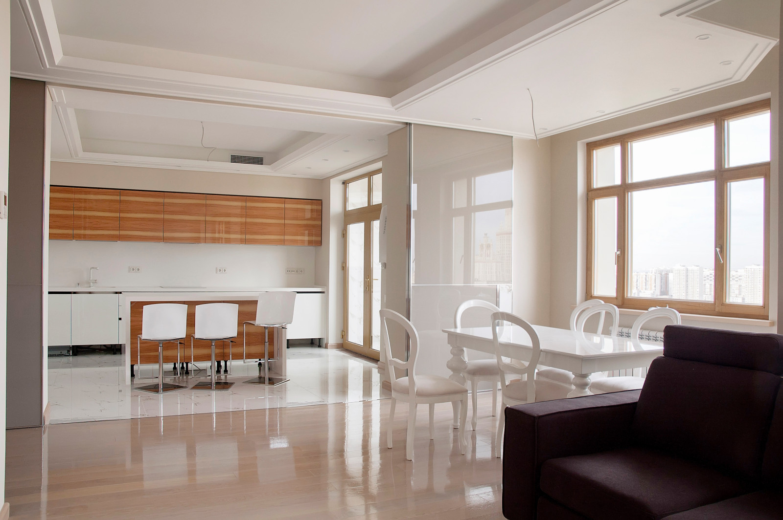 Обложка проекта: Квартира в ЖК "Доминион" 160 м2