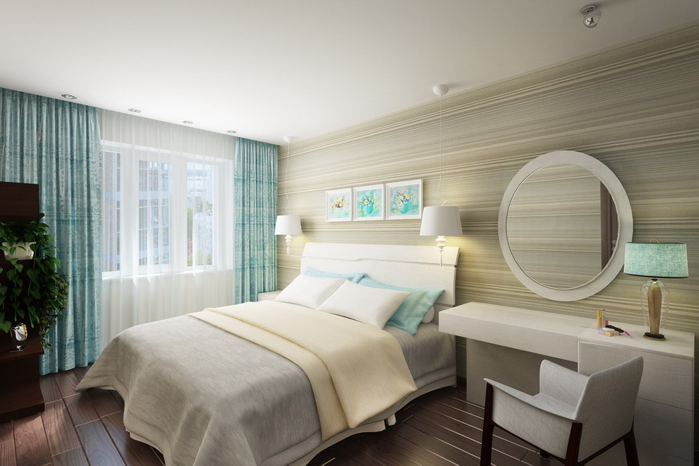 Дизайн интерьера двухкомнатной квартиры в новостройке по ул. Калинина