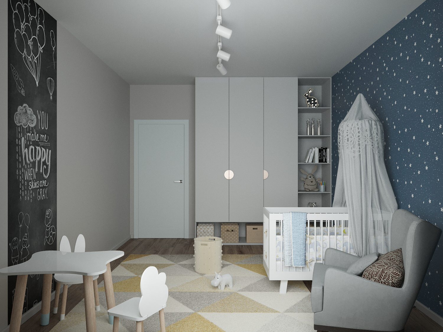 Дизайн-проект квартиры ЖК "Союз"