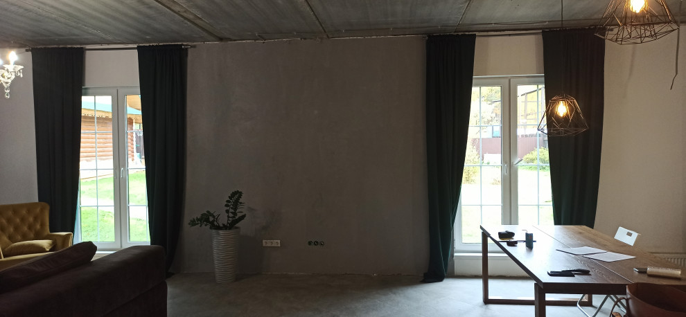 Преображение пространства кухни-гостиной в стиле Лофт