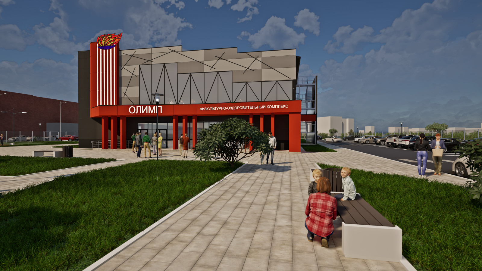 Обложка проекта: ВИЗУАЛИЗАЦИИ ФОК ОЛЕНЕГОРСК | 2024